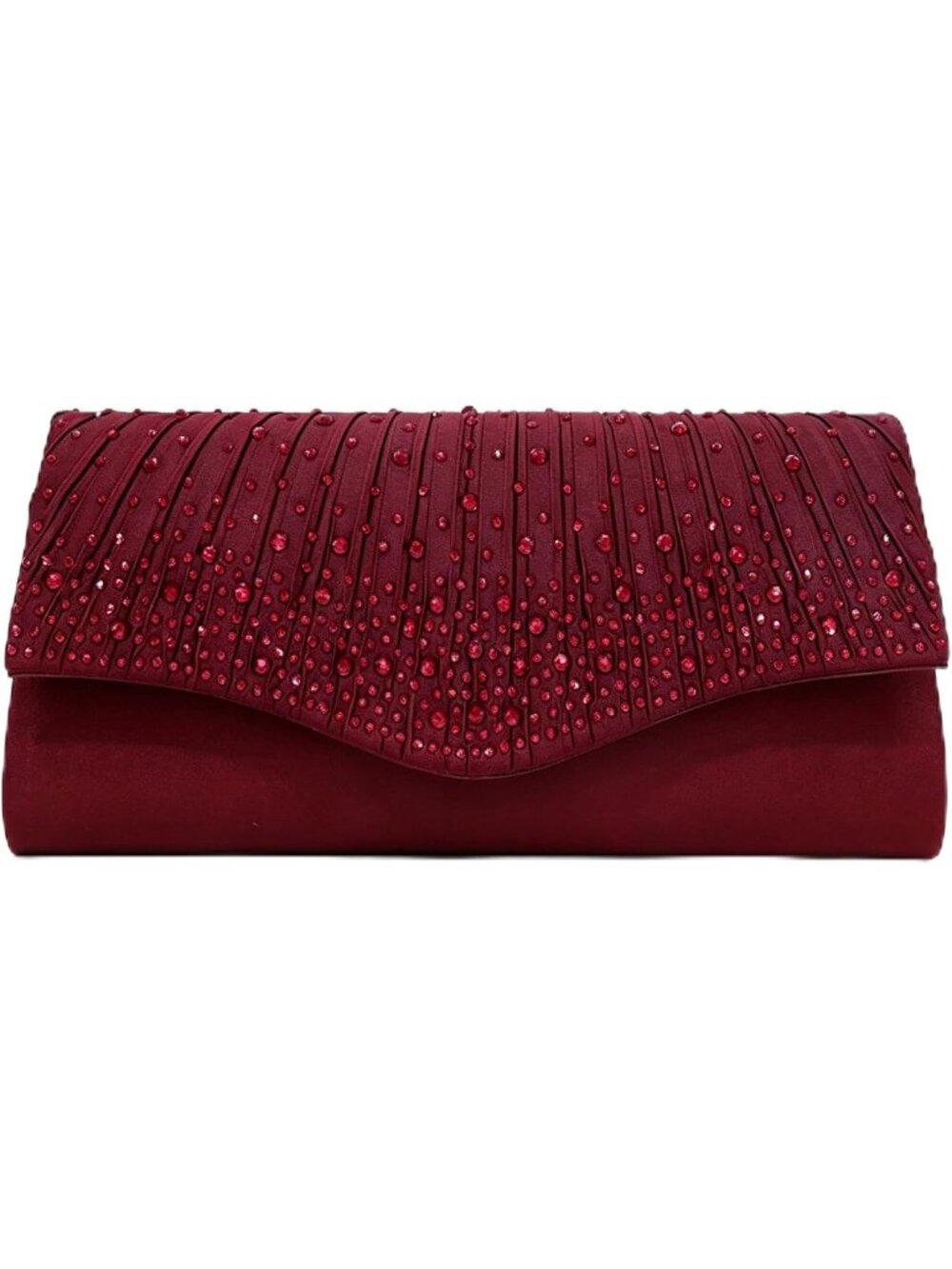 Elegant Rhinestone Evening Clutch Purse | Dressy Envelope Bag for Special